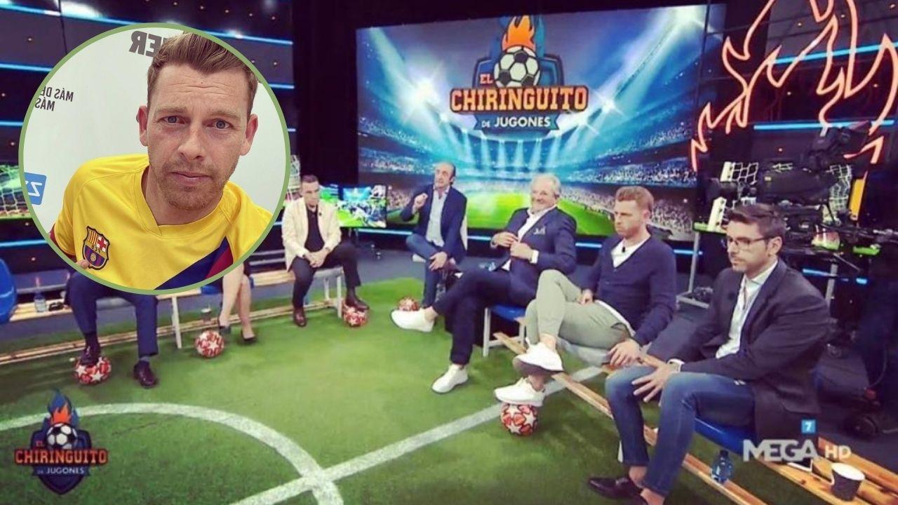 Imagen de Jota Jordi, de El Chiringuito, se mueve al ritmo de 'Sopa de Caracol'