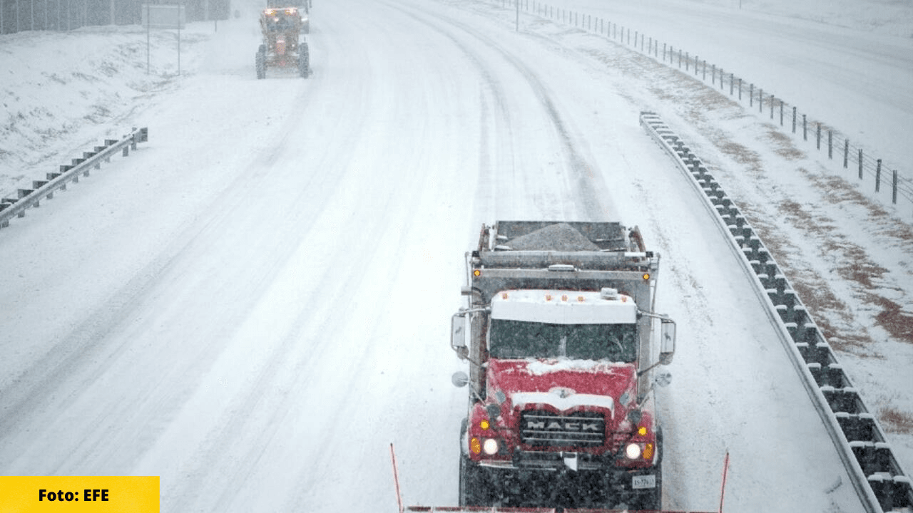 Imagen Principal de Nota: Atención hondureños: Declaran emergencia en varios estados por tormenta invernal que afecta al centro del EEUU