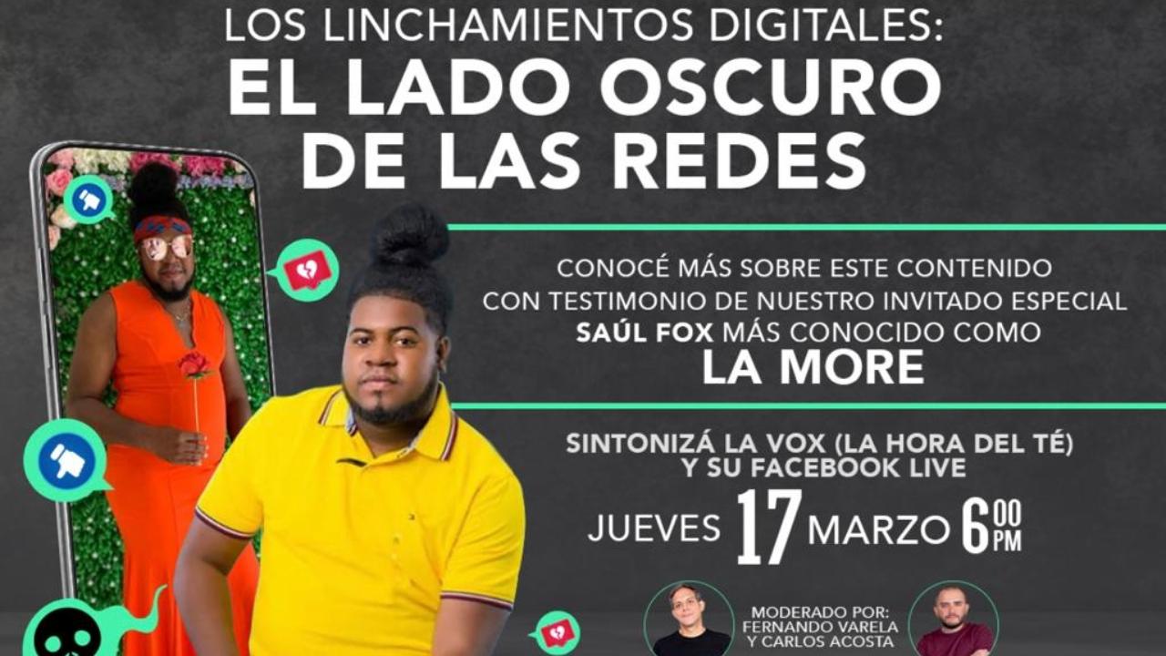 Imagen Principal de Nota: Hoy en el Facebook Live de Entrevistas con Vox: La More