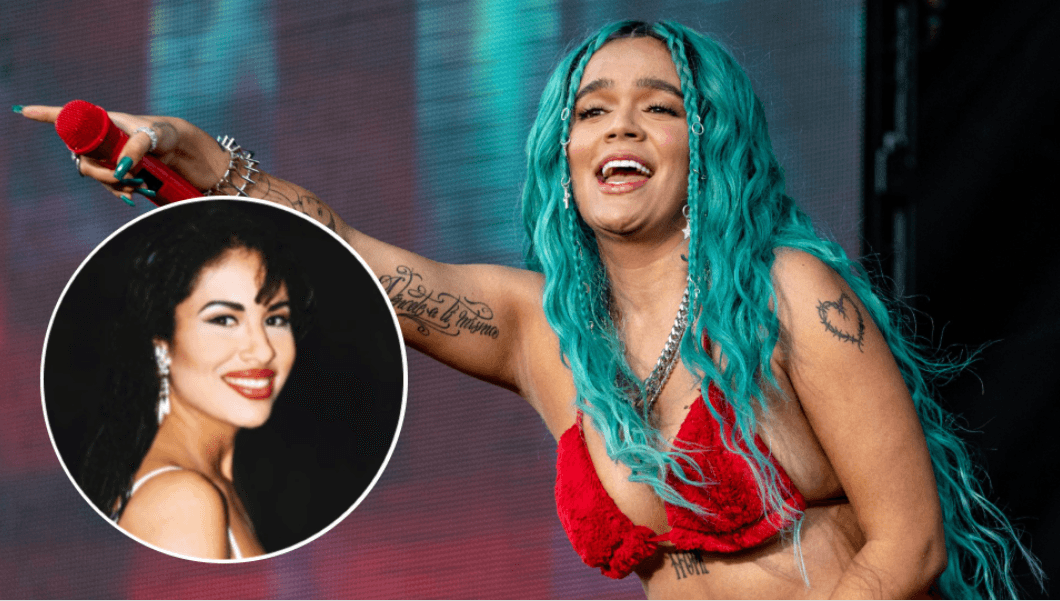 Imagen Principal de Nota: ¡Vídeo! Karol G canta 'Como la flor' de Selena Quintanilla y deja boquiabiertos a todos