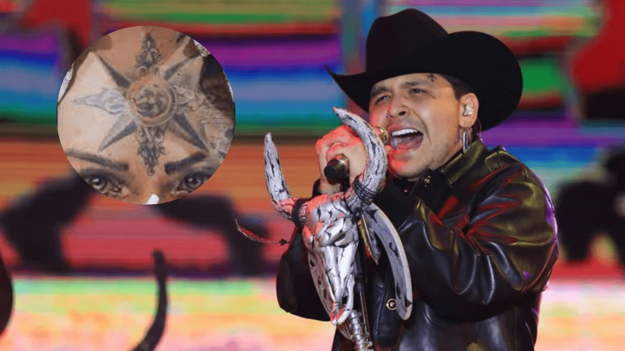 Imagen Principal de Nota: Christian Nodal revela el diseño que se realizó para tapar el tatuaje que se hizo en honor a Belinda