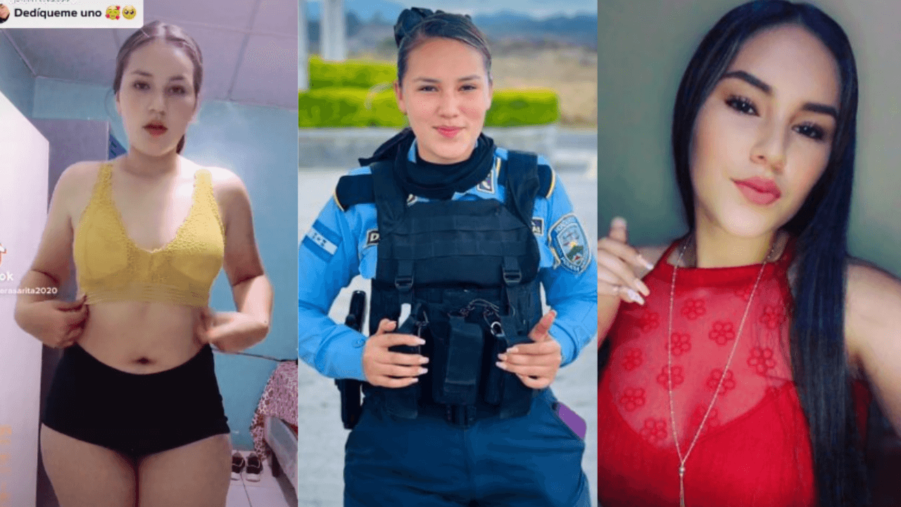Imagen de La sexy policía hondureña que roba suspiros en TikTok con más de un millón de reproducciones