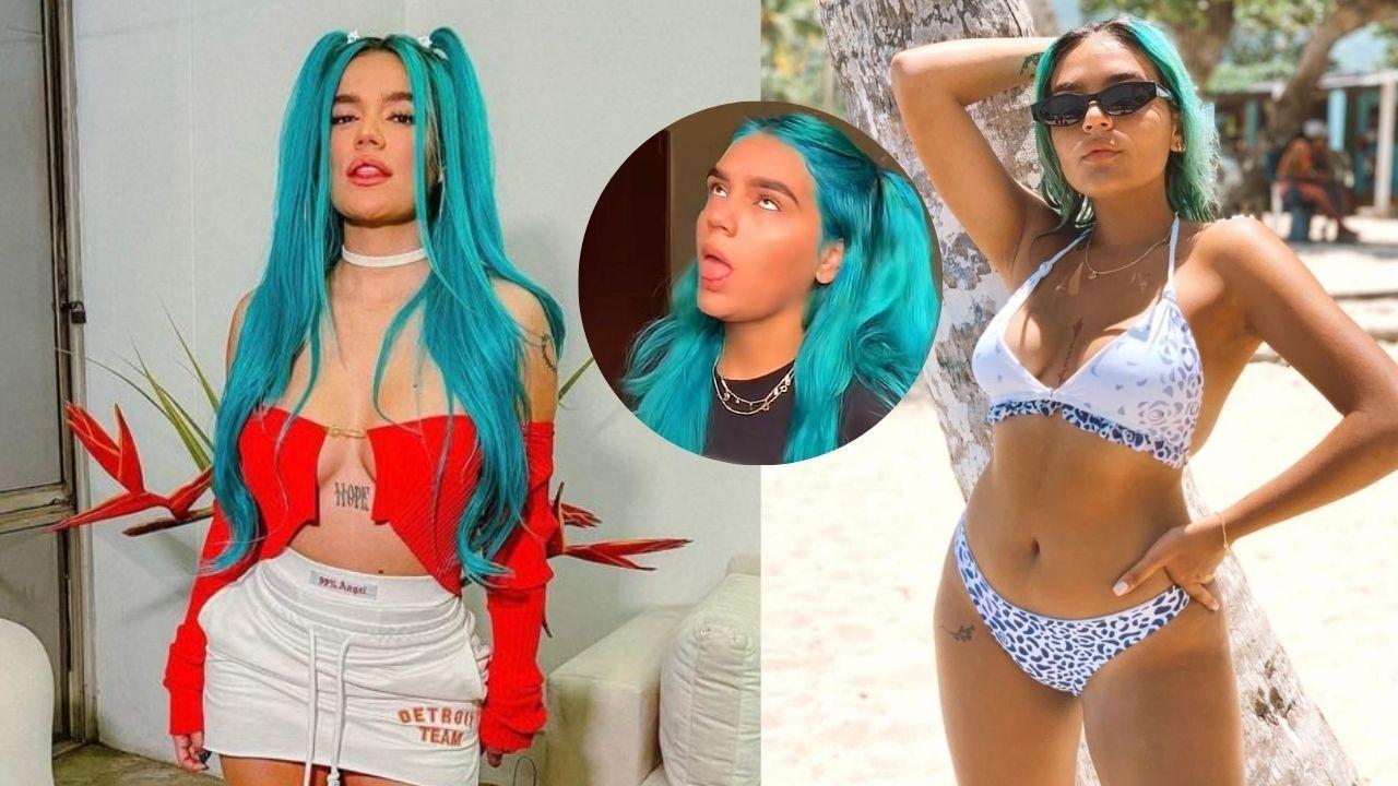Imagen Principal de Nota: Doble de Karol G responde a críticas por su  ‘cabello mal pintado’
