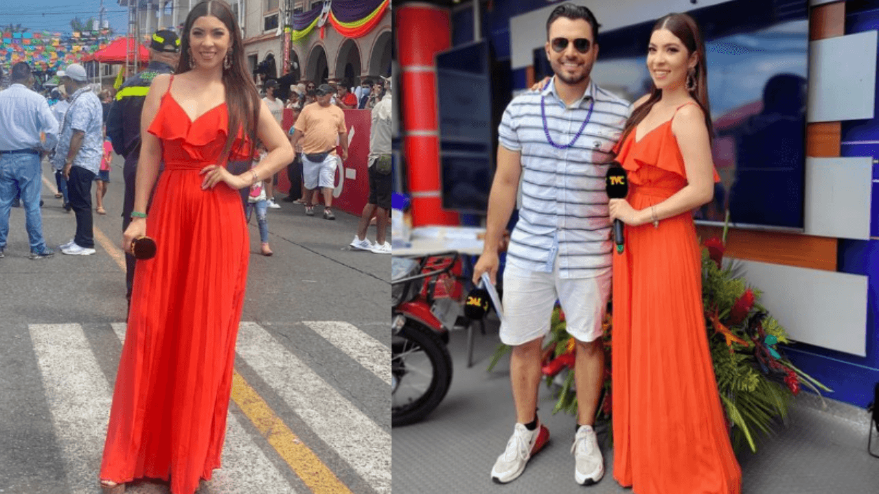 Imagen Principal de Nota: Laura Meza robo miradas y suspiros durante el Gran Carnaval de La Ceiba