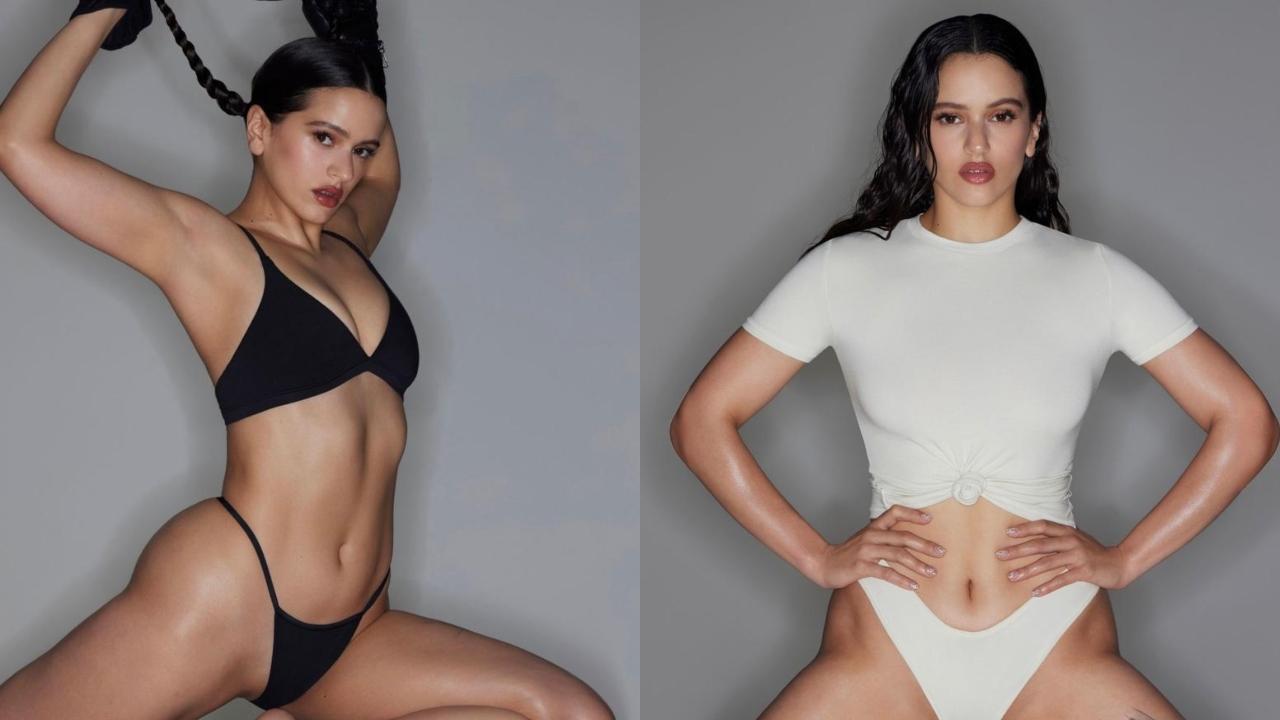 Imagen de Rosalía es la modelo de Kim Kardashian en el lanzamiento de su nueva colección de ropa interior