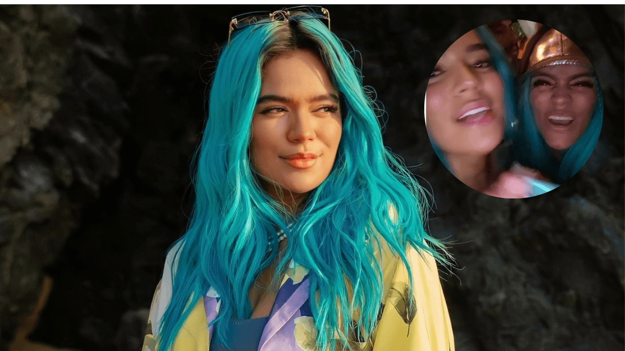 Imagen Principal de Nota: Así reaccionó Karol G al conocer a su doble en un encuentro con sus fans
