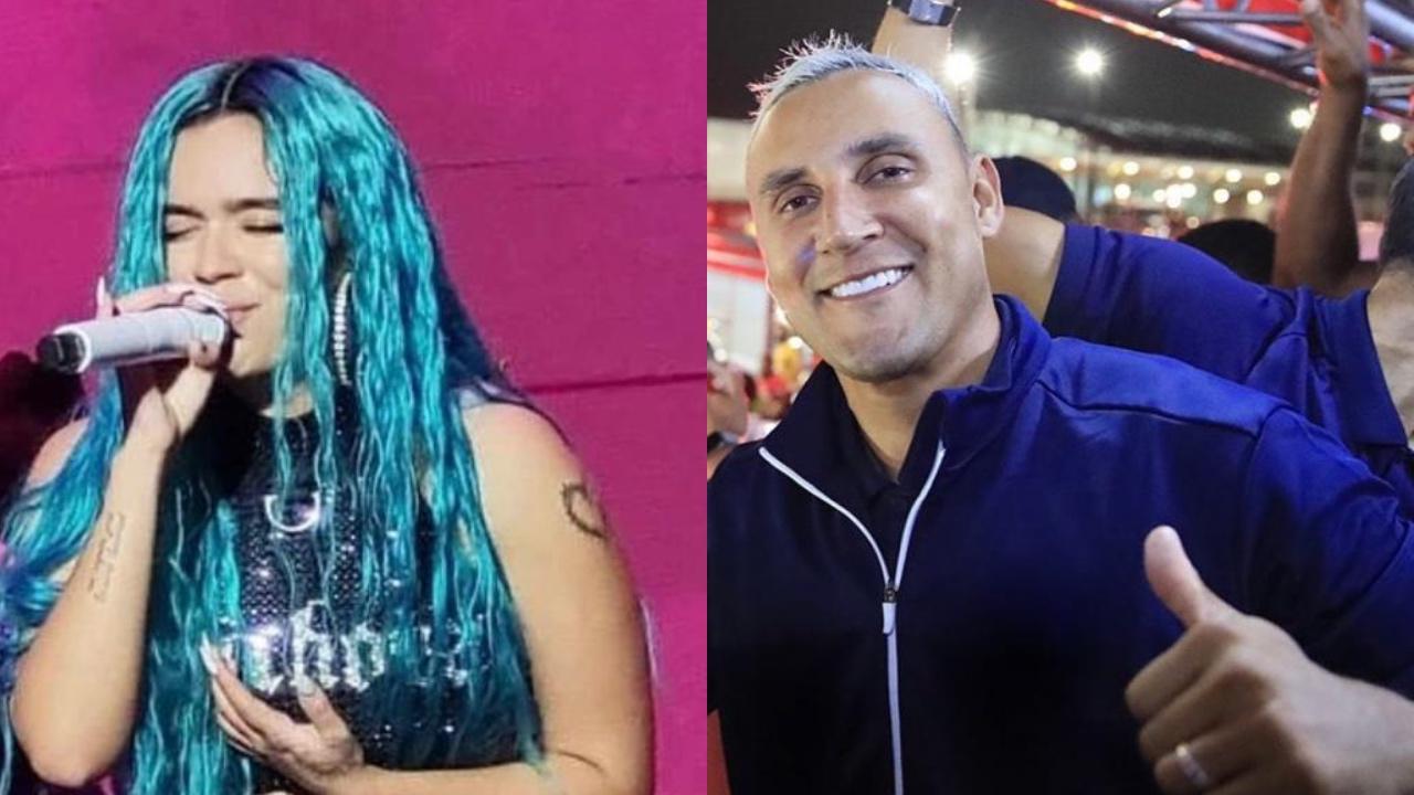 Imagen Principal de Nota: Karol G saludó a Keylor Navas en su concierto en Costa Rica; así reaccionó el portero del PSG