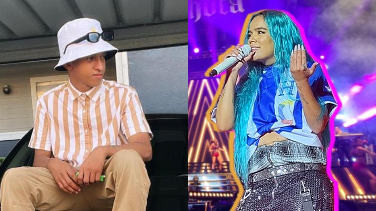 Imagen Principal de Nota: Rud Boy reacciona al ver a Karol G con la camisa de La H