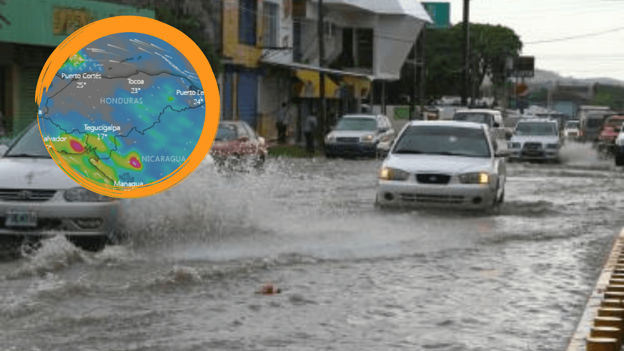 Imagen de Se forma tormenta tropical: Fuertes lluvias continuarán registrándose en Honduras