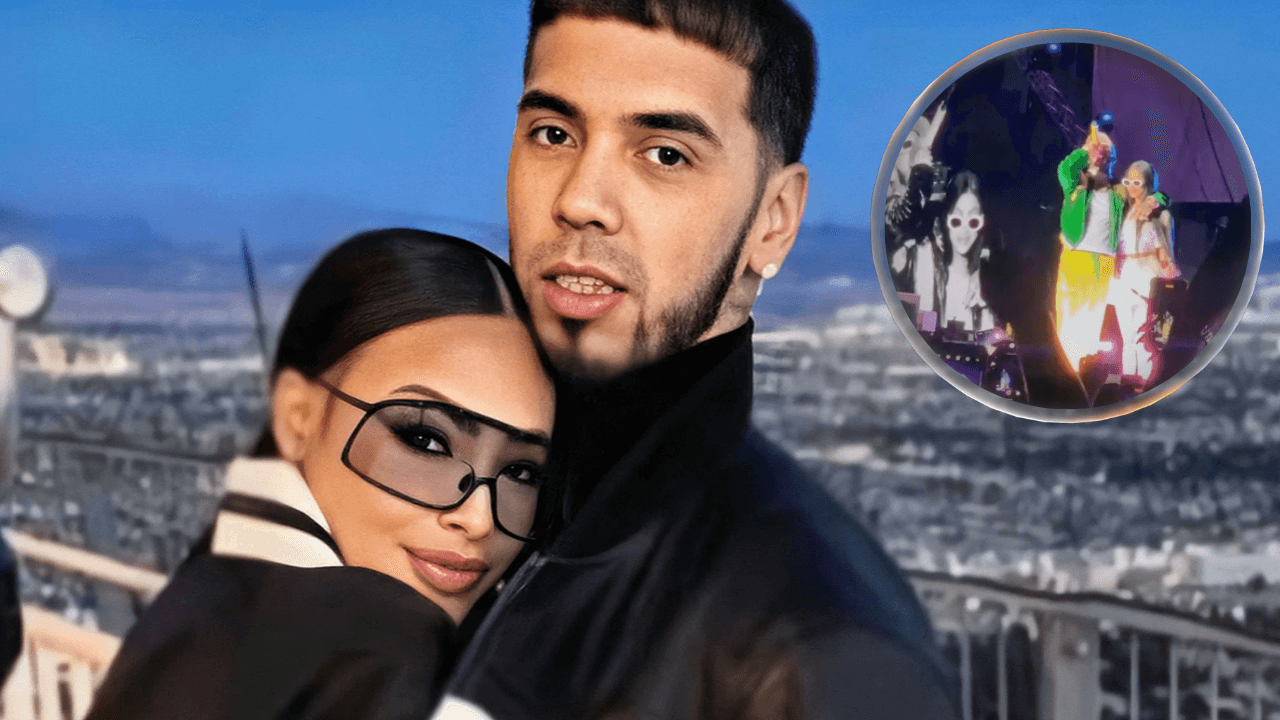 Imagen Principal de Nota: ¿Por qué Yailin salió llorando del  concierto Anuel AA en España?