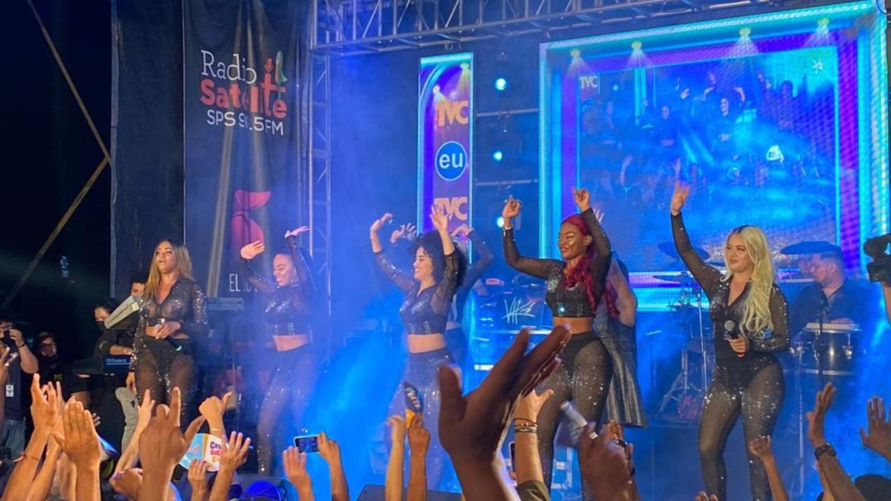 Imagen Principal de Nota: Las Chicas Rolands pusieron a bailar a todos en la Feria Juniana 2022