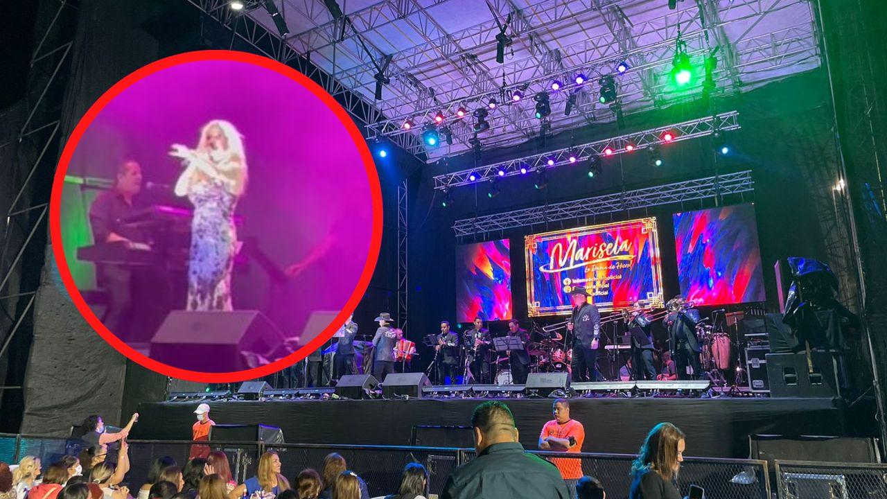 Imagen de 'Completamente tuya', Marisela, La Dama de Hierro, enamoró a los capitalinos en concierto
