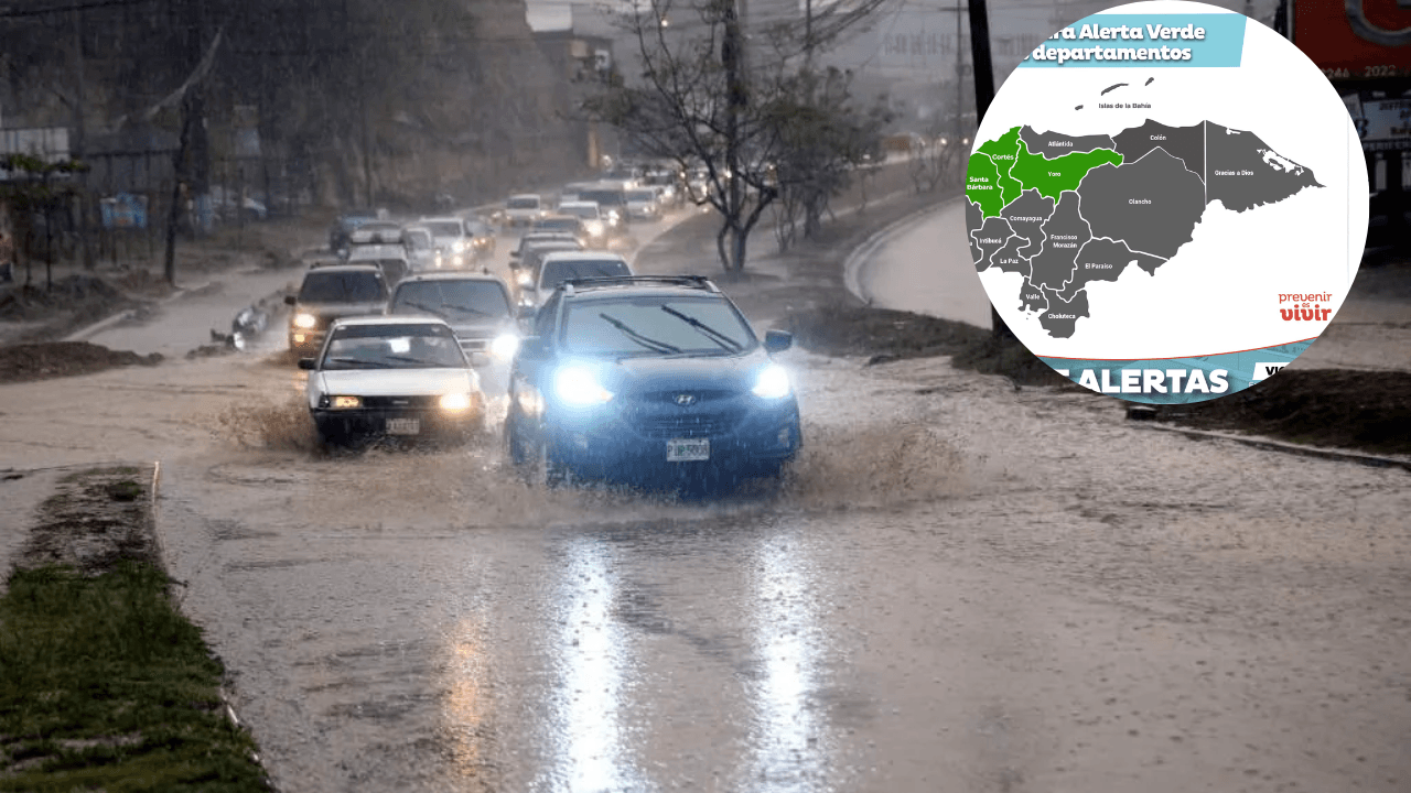 Imagen Principal de Nota: Copeco declara alerta verde para tres departamentos por ingreso de onda tropical