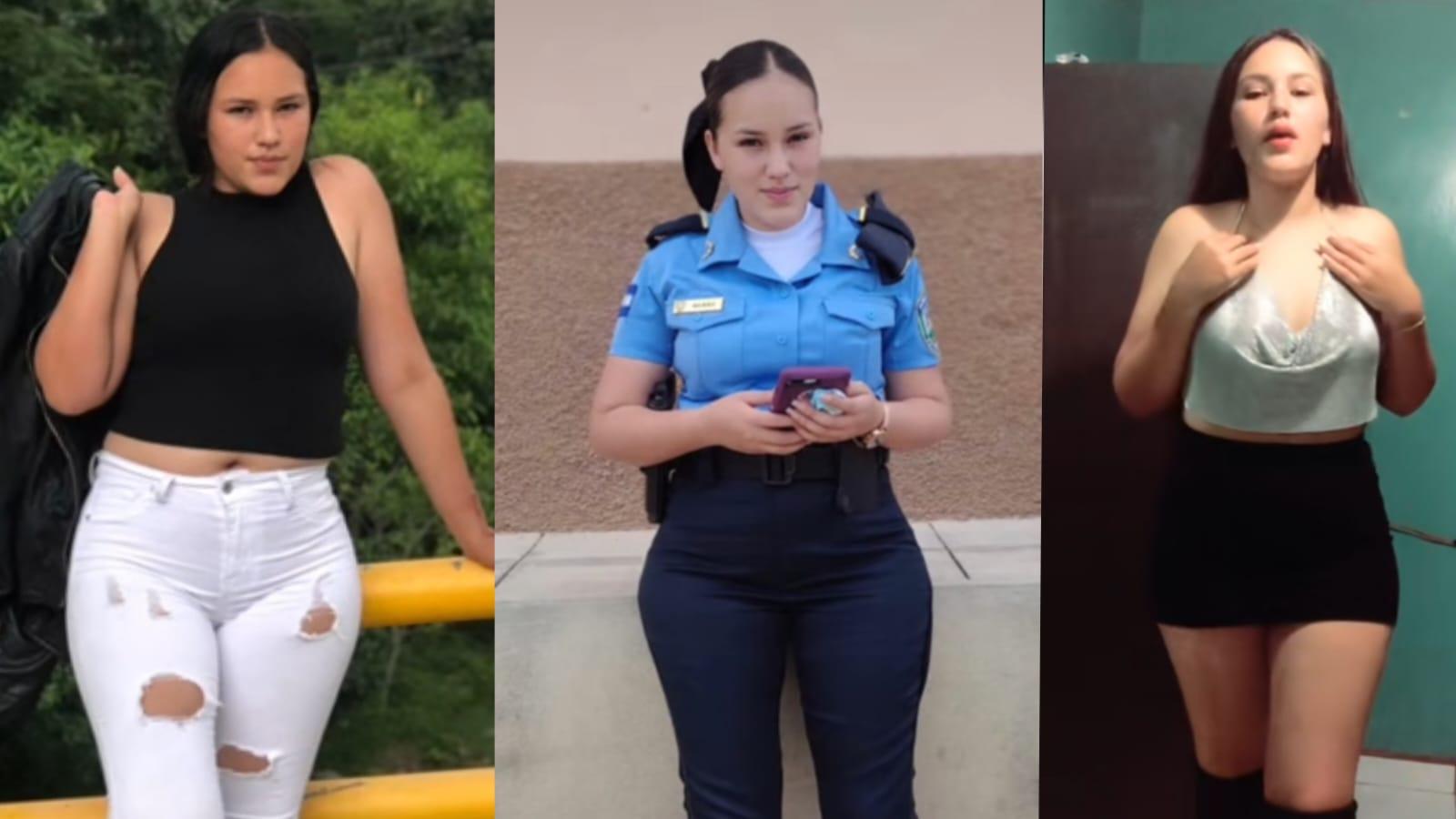 Imagen de Flor Deras, la policía hondureña que roba suspiros en TikTok  con atrevido baile viral