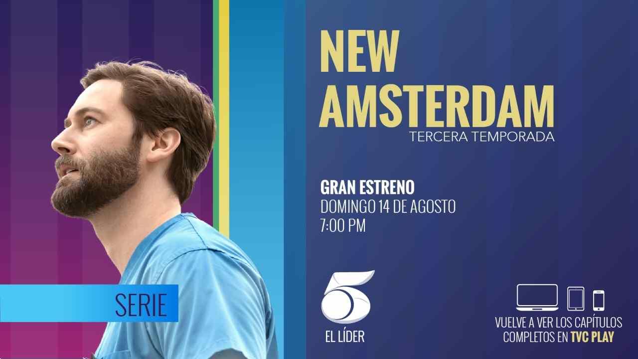 Imagen Principal de Nota: ¡No te pierdas el estreno de la tercera temporada de New Amsterdam!