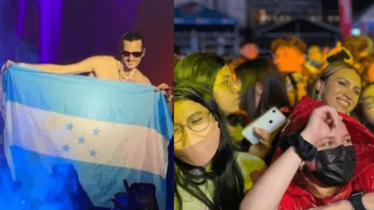 Imagen de Todo un éxito fue el concierto del cantante Danny Ocean en Tegucigalpa, Honduras