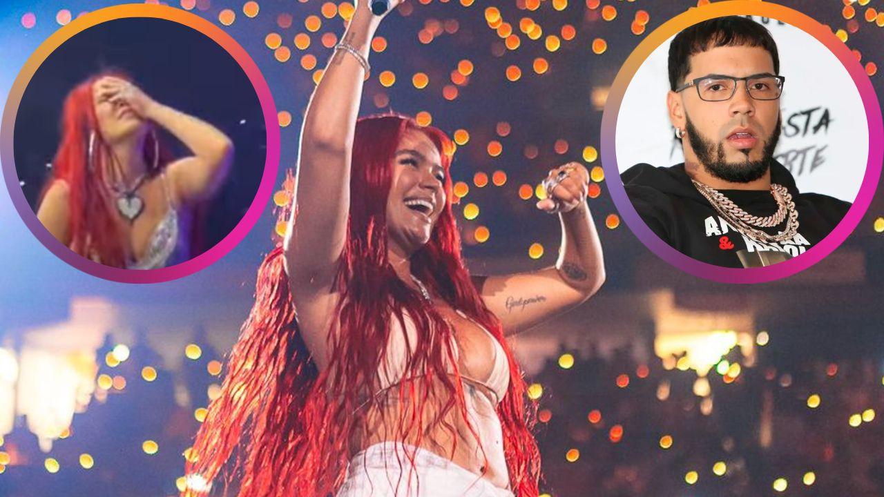 Imagen Principal de Nota: Karol G rompe en llanto en su concierto y enciende las alarmas de que aún recuerda a Anuel AA