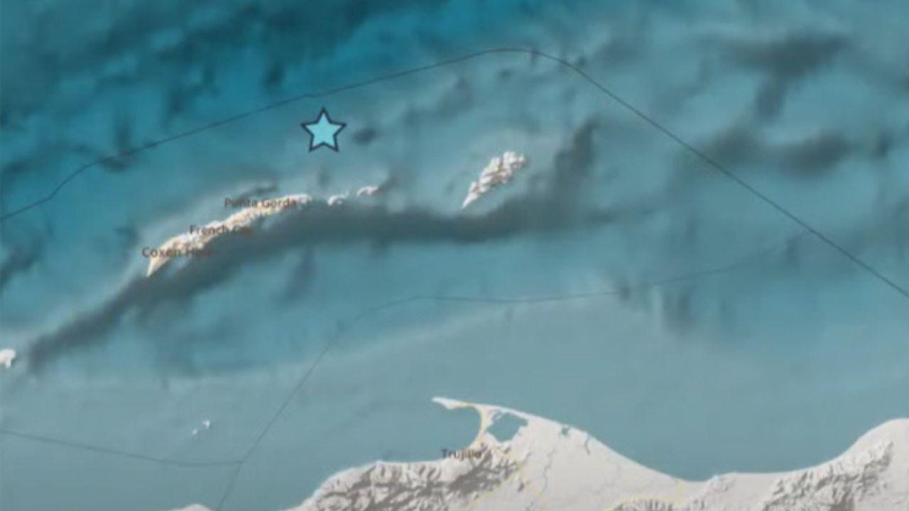Imagen Principal de Nota: Sismo sacudió la isla de Guanaja, Honduras, la mañana de este domingo