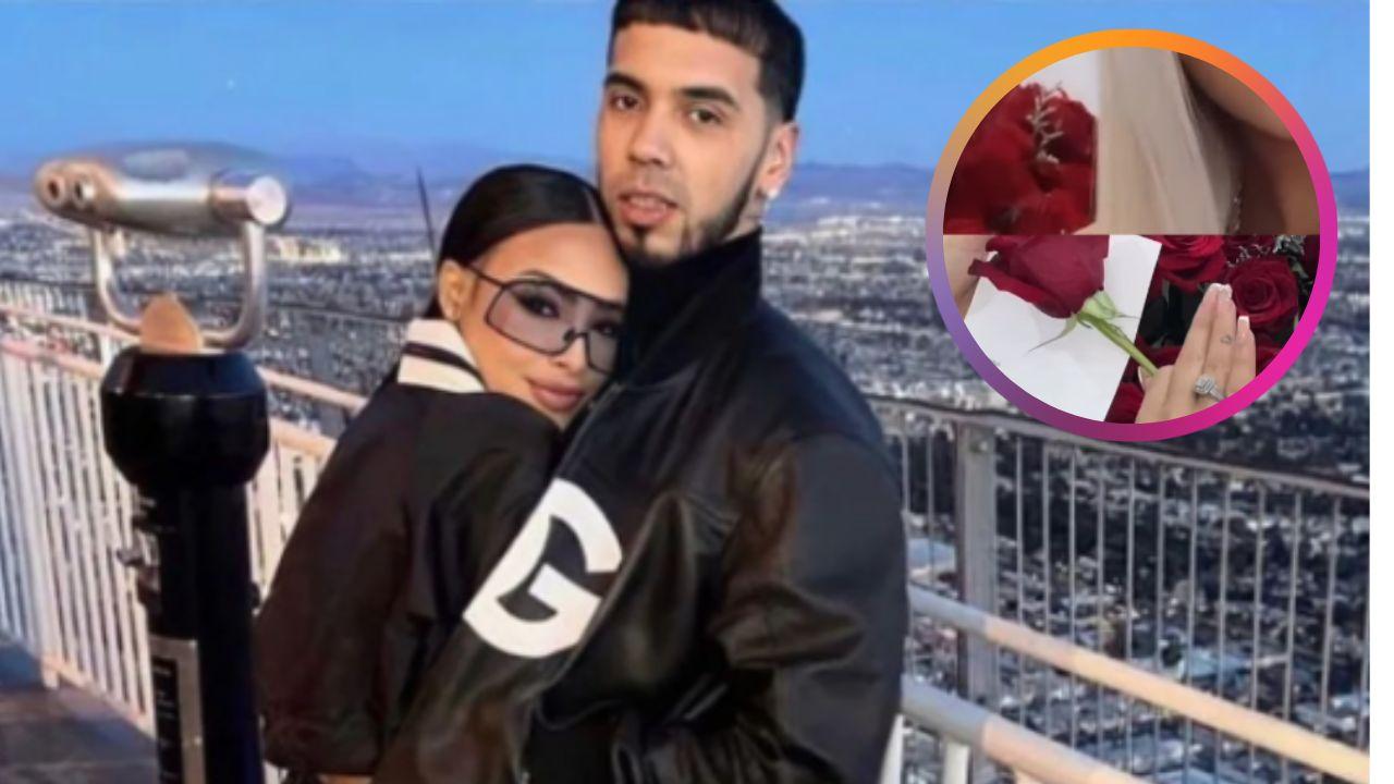 Imagen Principal de Nota: Yailin presume hermoso arreglo de rosas con dedicatoria de ‘AA’ ¿Reconciliación con Anuel?