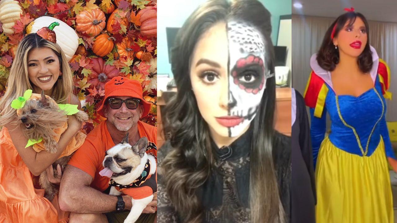 Imagen de Ana Jurka y Debbie Bertrand lucen espectaculares disfraces para celebrar Halloween