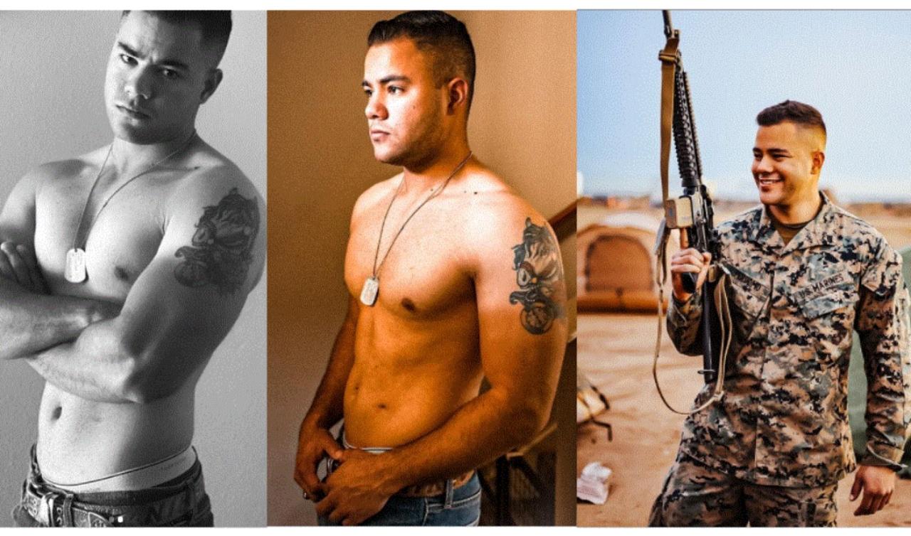 Imagen de Conoce a Angus David, el hondureño uniformado de la Marina de EE.UU.  que conquista TikTok
