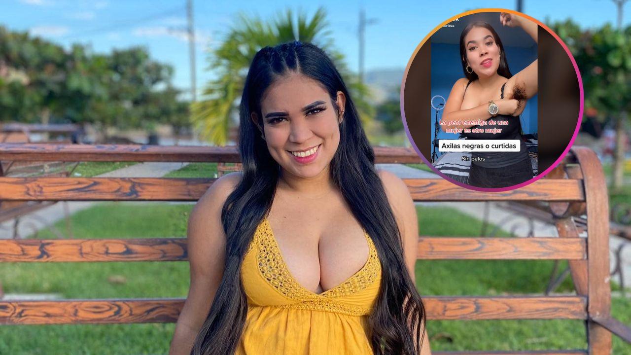 Imagen Principal de Nota: Tiktoker hondureña comparte tips para aclarar axilas tras recibir duras críticas