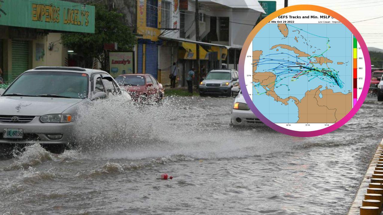Imagen Principal de Nota: Disturbio tropical en el Atlántico continuará dejando lluvias este fin de semana en Honduras