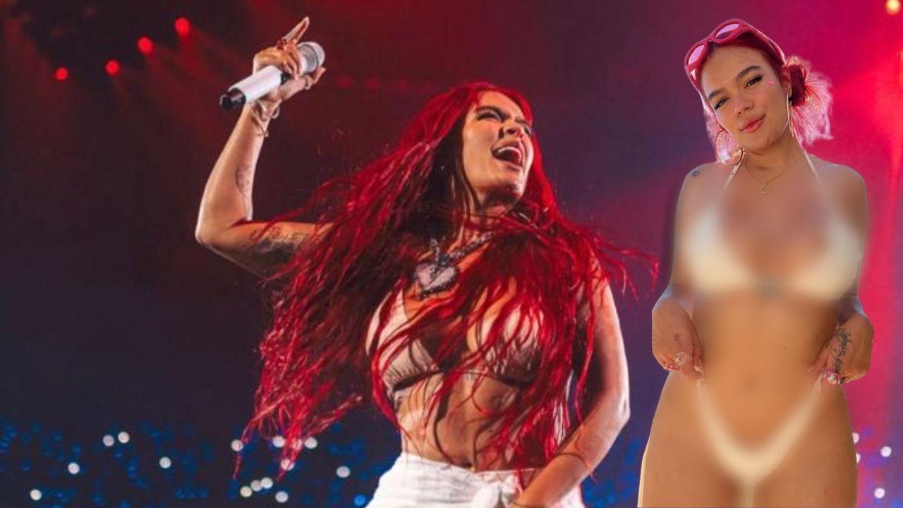Imagen Principal de Nota: 'Las curvas siempre de moda': Karol G presume su cuerpazo con atrevidas fotos