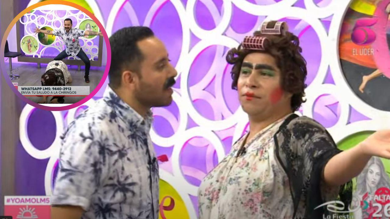 Imagen Principal de Nota: La Chiringos se roba las miradas de Chepe y le enseña a mover las caderas