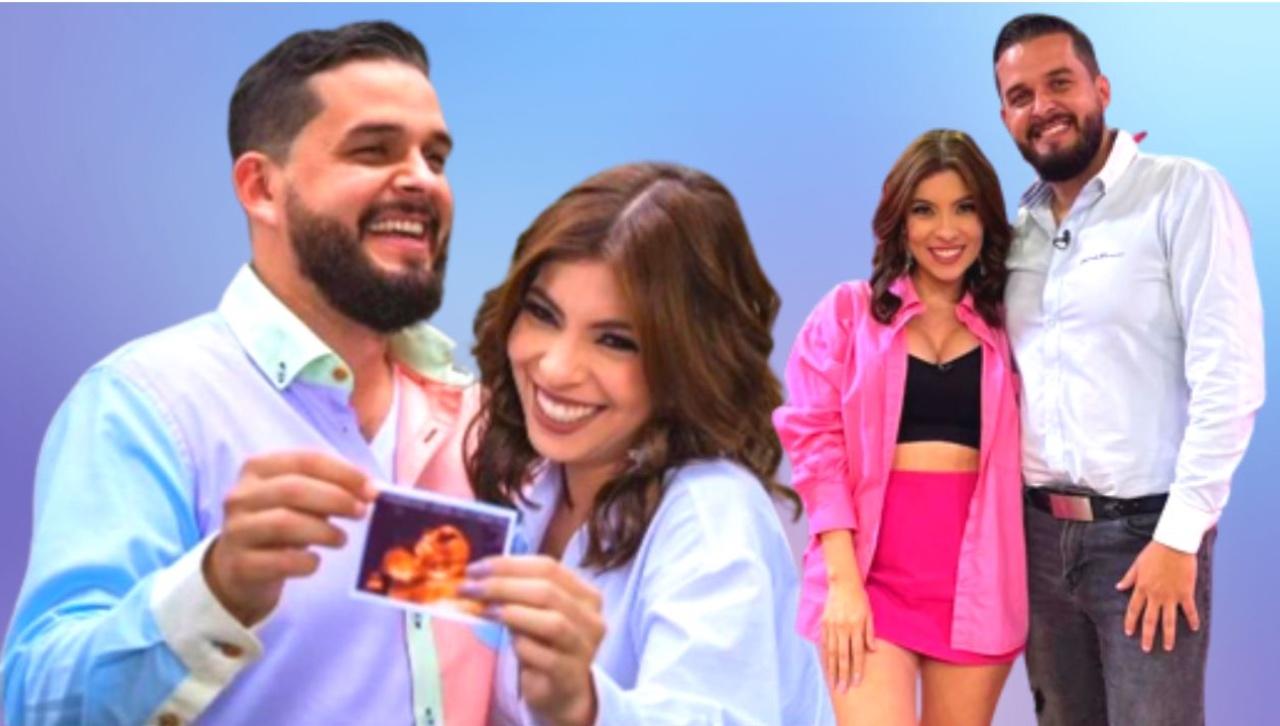 Imagen Principal de Nota: Así reaccionó Laura Meza y su novio al saber que astrólogo predijo la llegada de su bebé