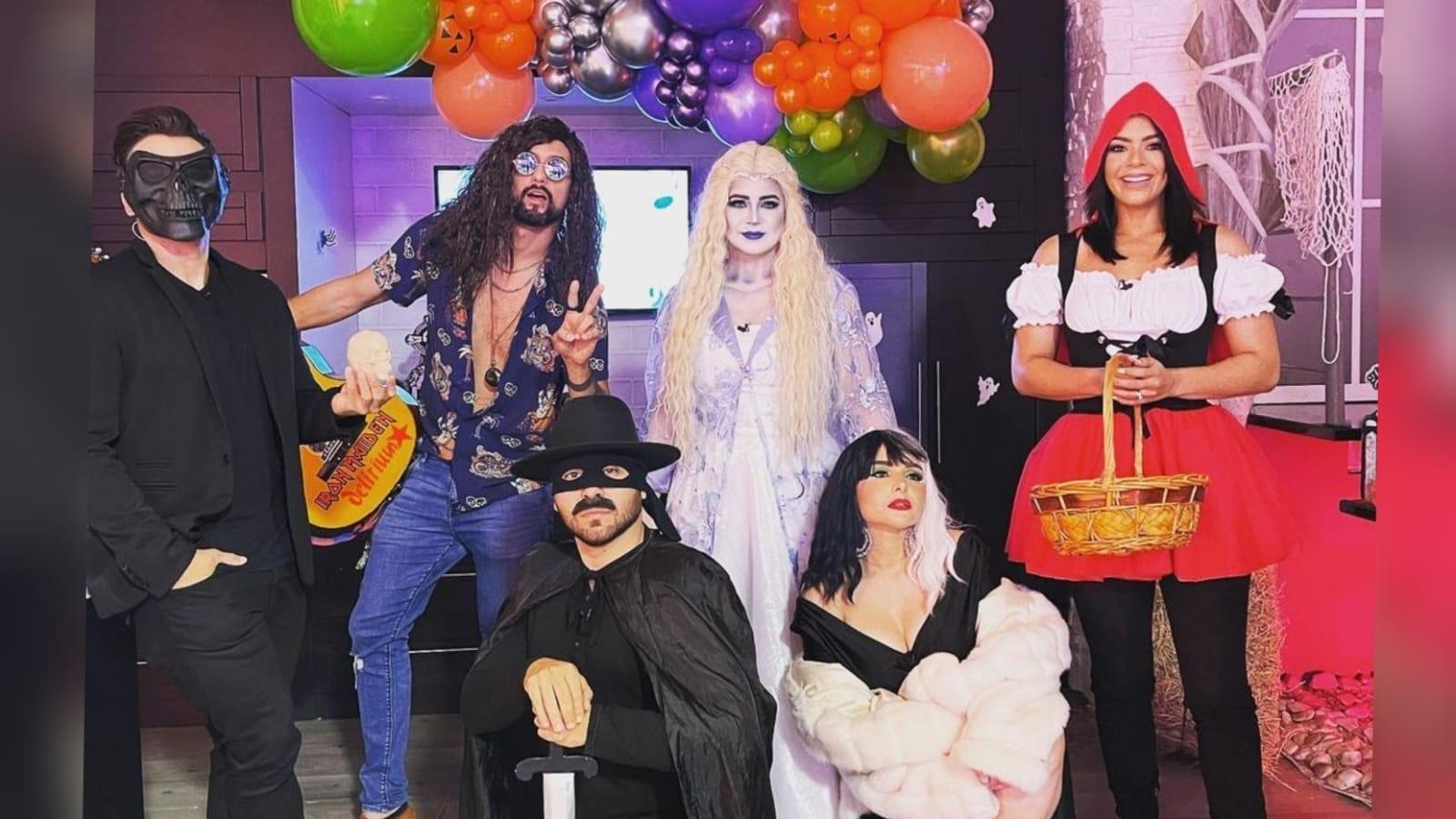Imagen Principal de Nota: ¡Lunes de terror! El elenco de Las Mañanas del 5  sorprende con sus disfraces de Halloween