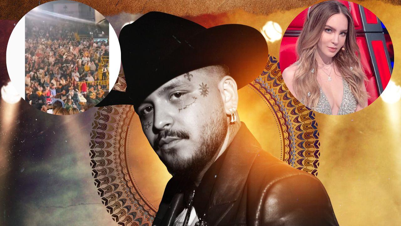Imagen de En polémica Christian Nodal al permitir que fanáticos insulten a Belinda en uno de sus concierto