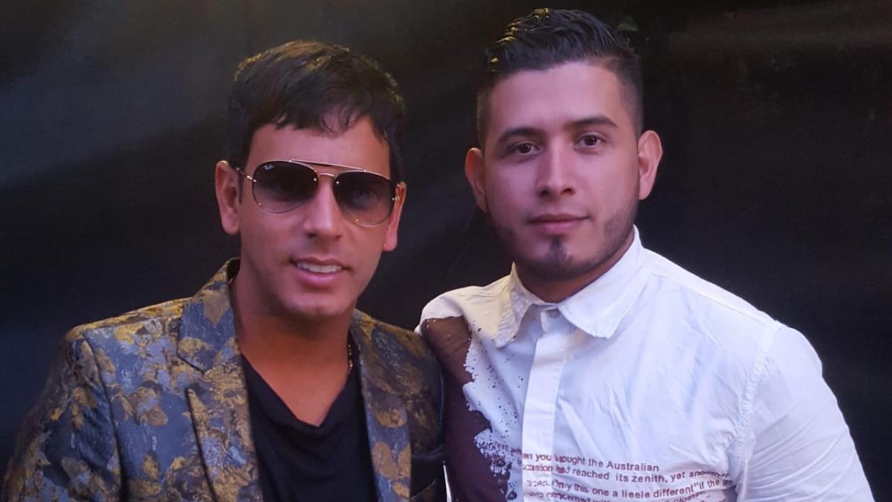 Imagen Principal de Nota: Tito El Bambino invitó a su casa al artista hondureño Walter Rodríguez