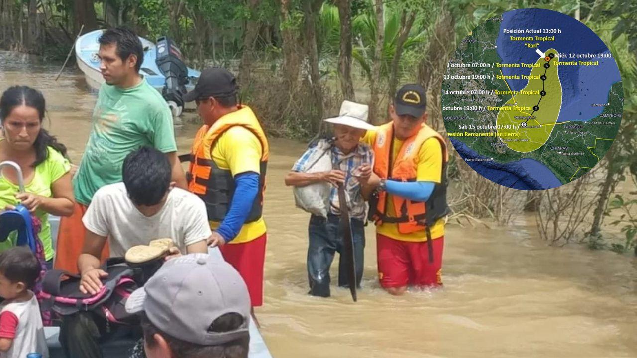 Imagen de Tormenta Karl dejará más lluvias este jueves en estas regiones de Honduras