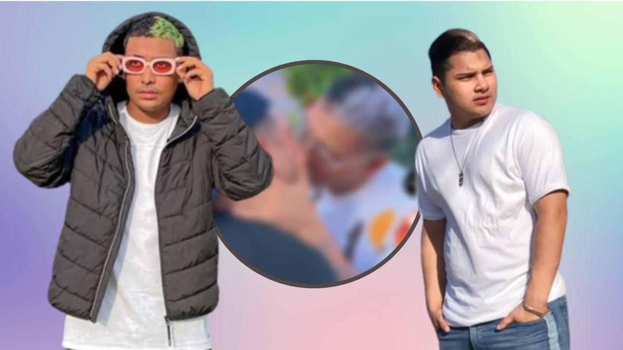 Imagen Principal de Nota: Supremo y Yonuelito en tremenda polémica por darse un 'beso de amigos'