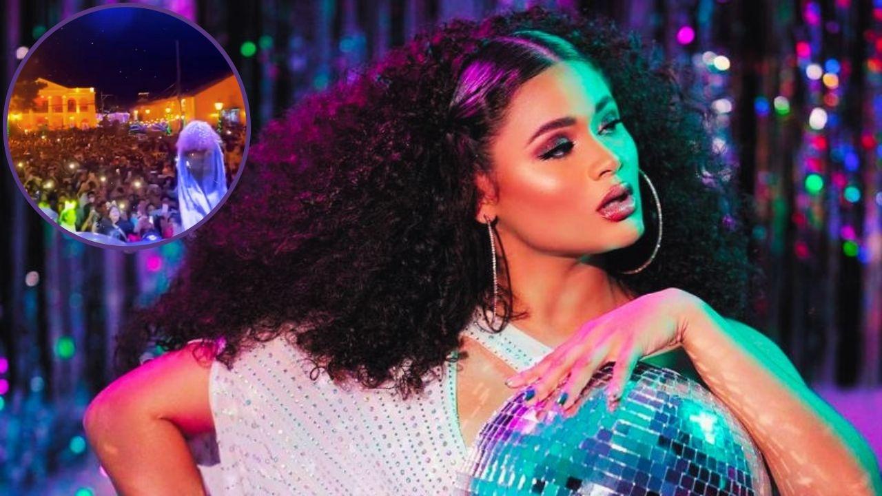 Imagen Principal de Nota: Así se vivió el concierto que dio Cesia Sáenz en Comayagua