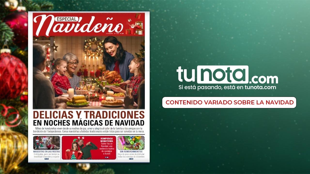 Imagen Principal de Nota: Recetas, tips para ahorrar y cómo vestir, todo lo que encontrarás en Especial Navideño de Tunota PDF