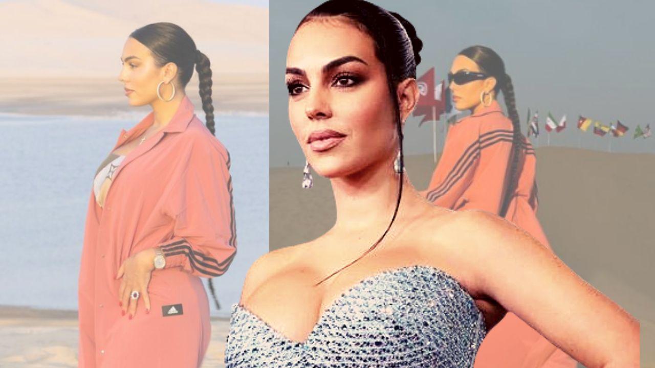Imagen Principal de Nota: Más de $ 2 millones costó este outfit de Georgina Rodríguez en Qatar