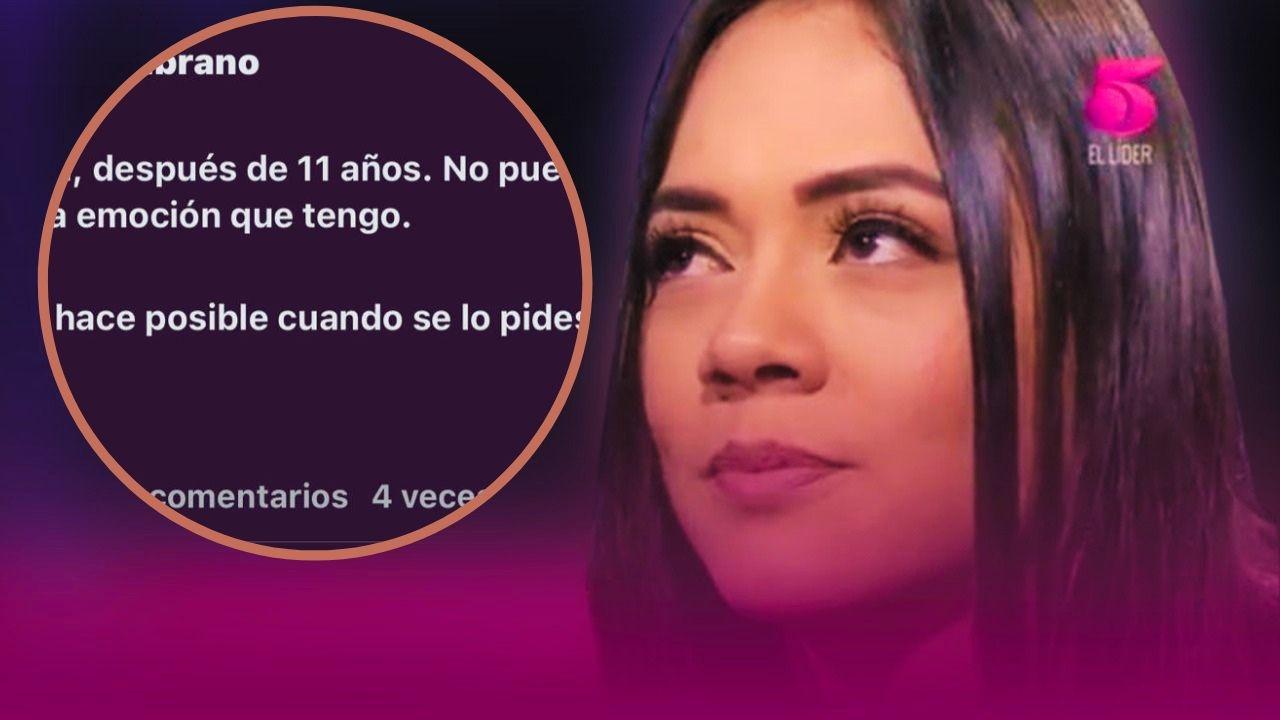 Imagen Principal de Nota: Isabel Zambrano se reencontrará con su mamá 11 años después de no verla