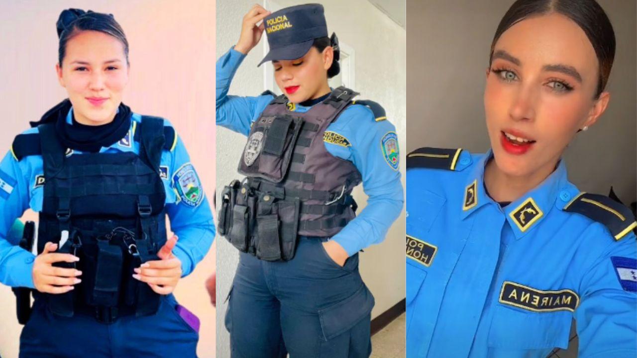 Imagen Principal de Nota: Ellas son las policías hondureñas que robaron  miradas en redes sociales este 2022