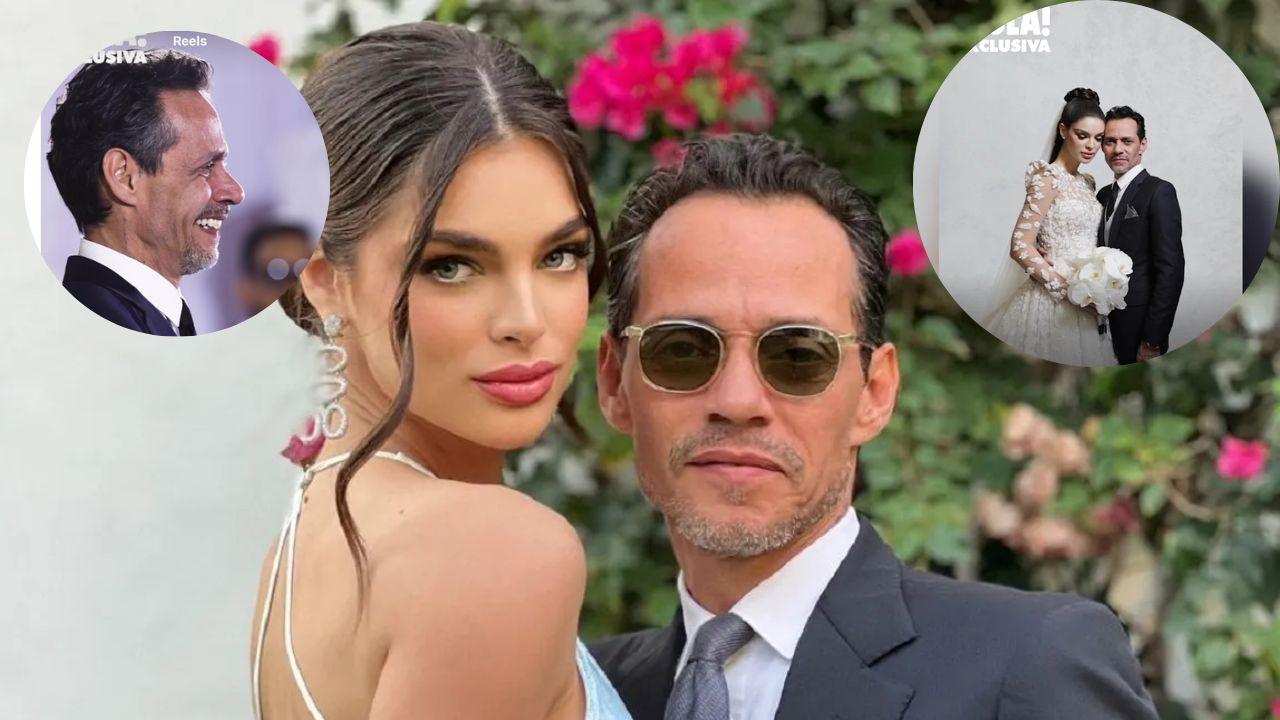 Imagen Principal de Nota: Las primeras imágenes oficiales de la boda de Marc Anthony con Nadia Ferreira