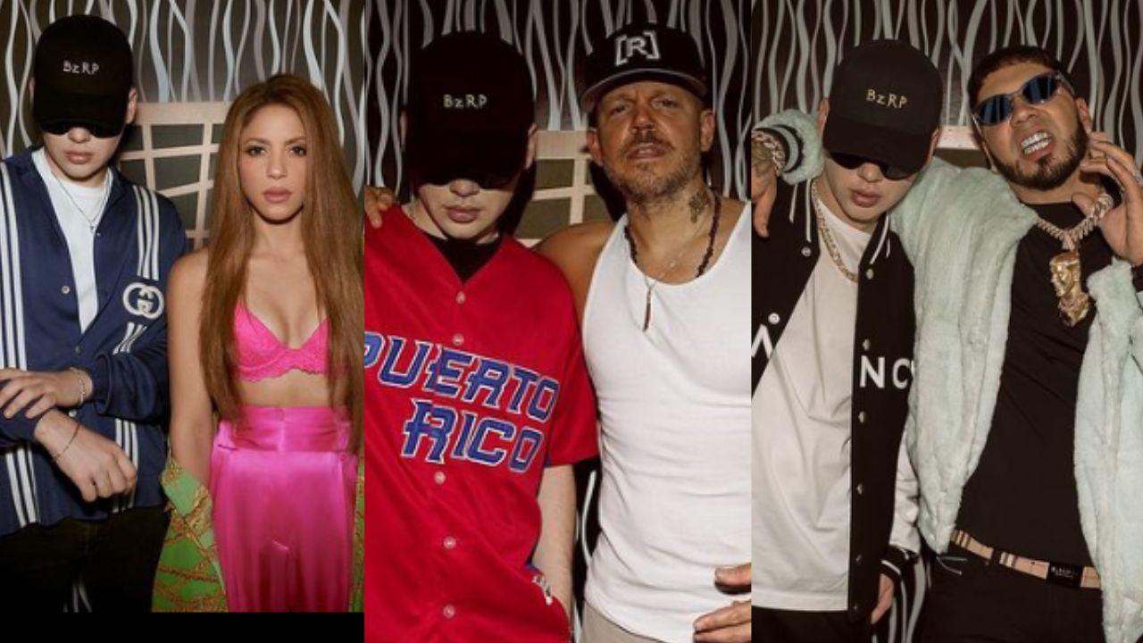 Imagen de Shakira, Residente y otros  artistas que han colaborado con Bizarrap