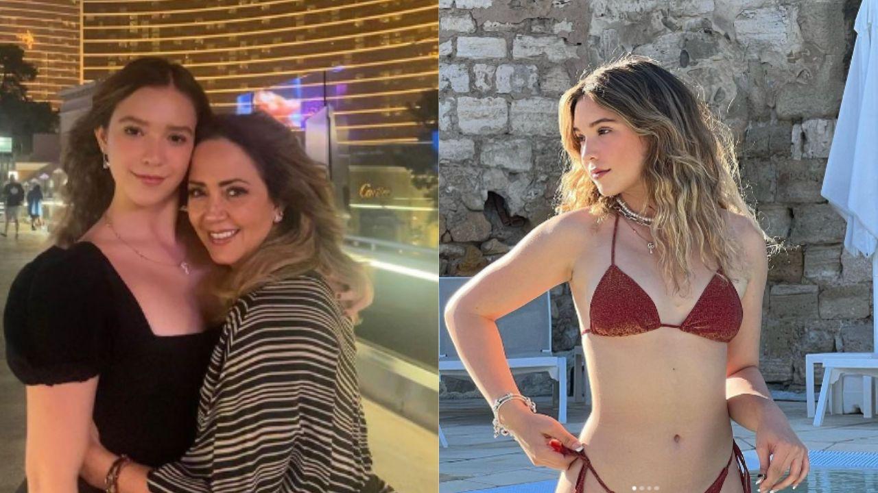 Imagen Principal de Nota: Hija Andrea Legarreta roba las miradas en Instagram por lucir su belleza en traje de baño