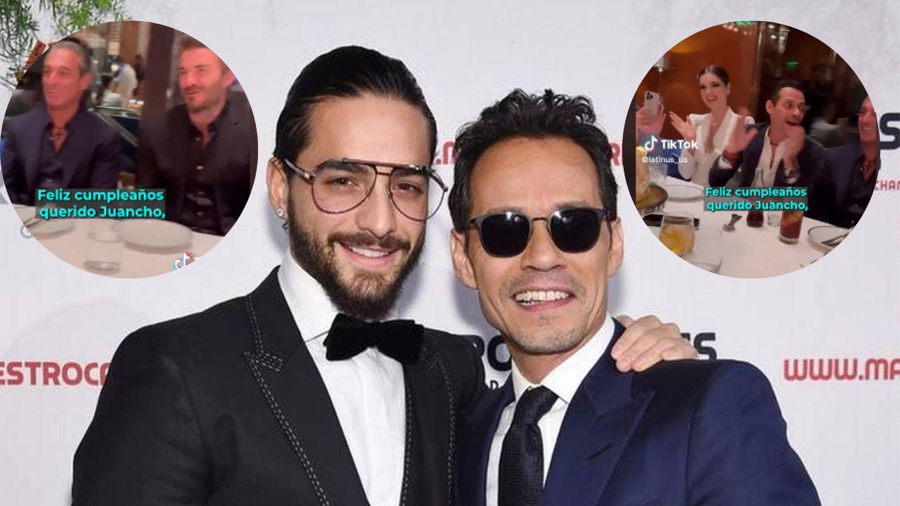 Imagen Principal de Nota: Maluma celebra su cumpleaños en compañía de Marc Anthony, David Beckham y otros famoso