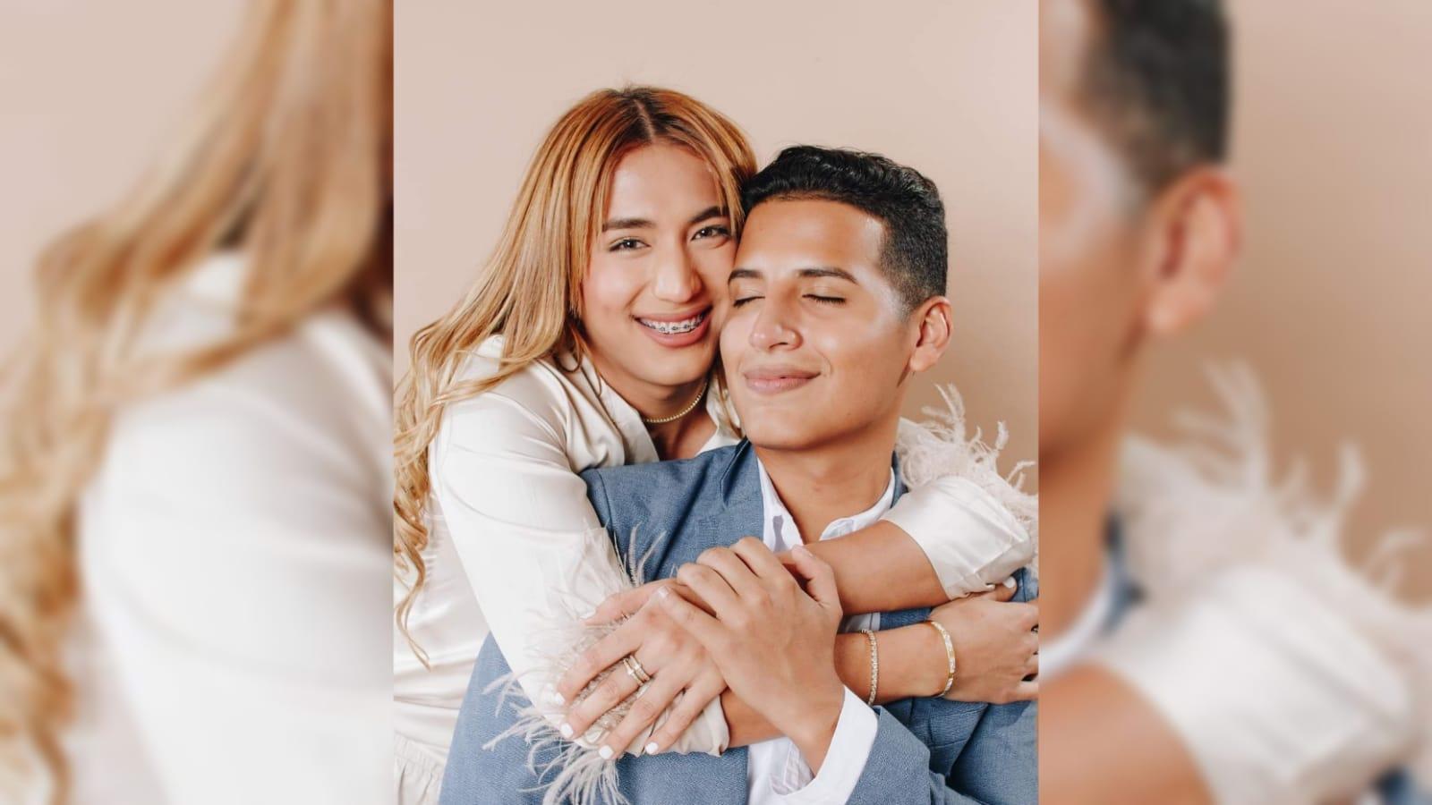 Imagen Principal de Nota: ‘La Bicha Catracha’ y su novio Daniel López  comparten tiernas sesión de fotos