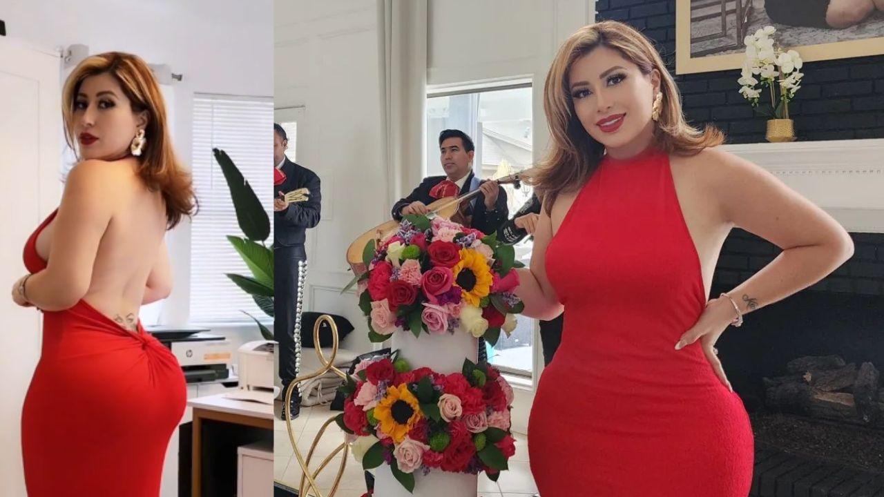Imagen Principal de Nota: Con mariachi y lujosos regalos reciben a 'La maestra hondureña de TikTok' en su regreso de vacaciones