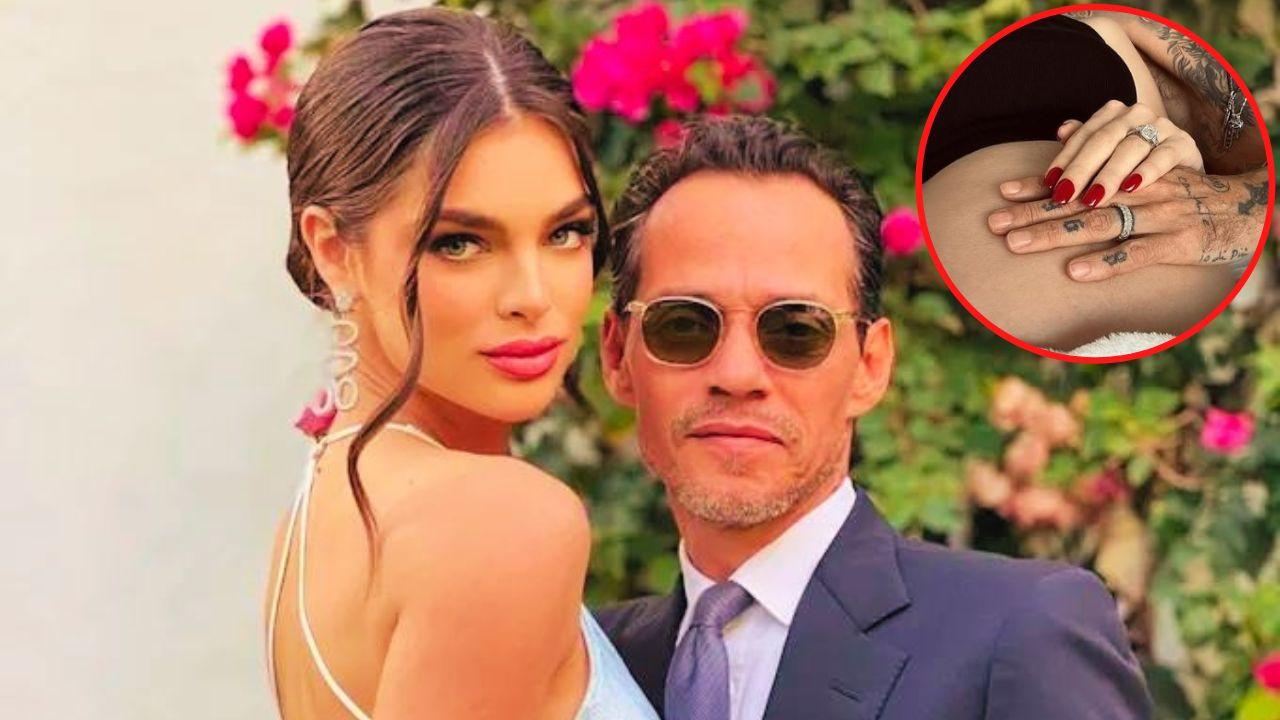 Imagen Principal de Nota: Marc Anthony y Nadia Ferreira confirman que serán padres con tierna foto