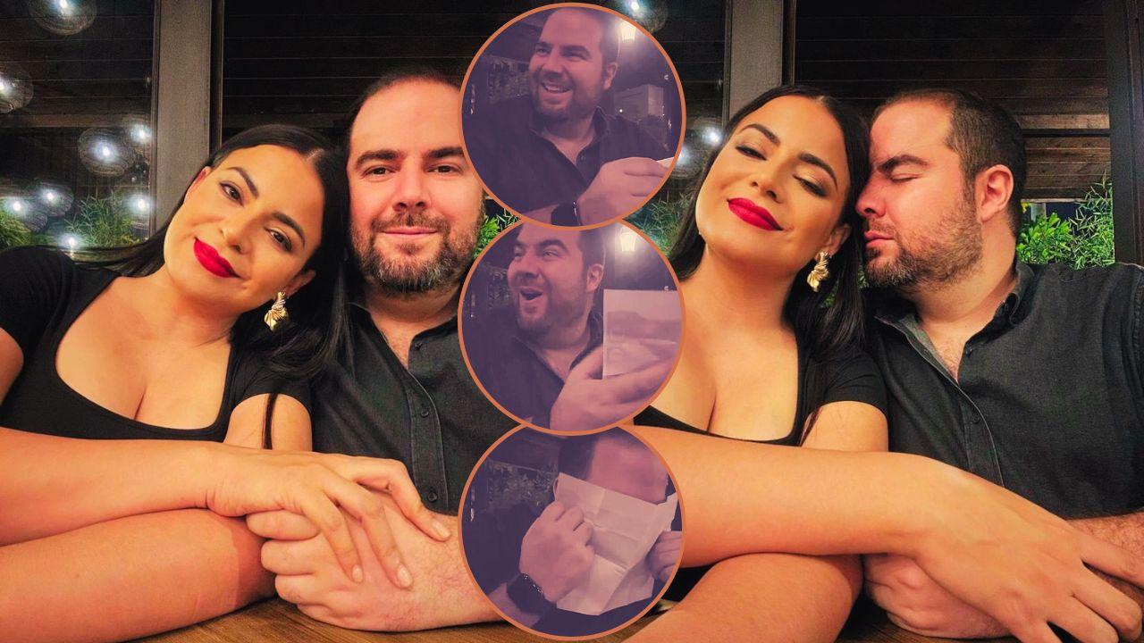 Imagen Principal de Nota: ¿Embarazada? Samantha Velásquez sorprende a su esposo con noticia