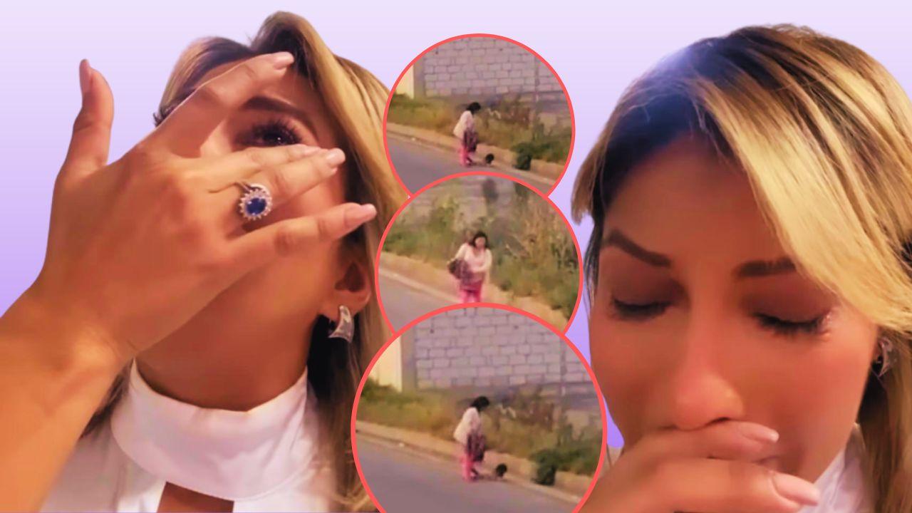 Imagen Principal de Nota: 'Dios mío, ¿cómo?': Saraí Espinal rompe en llanto al ver como mujer golpea a su hijo de 2 años