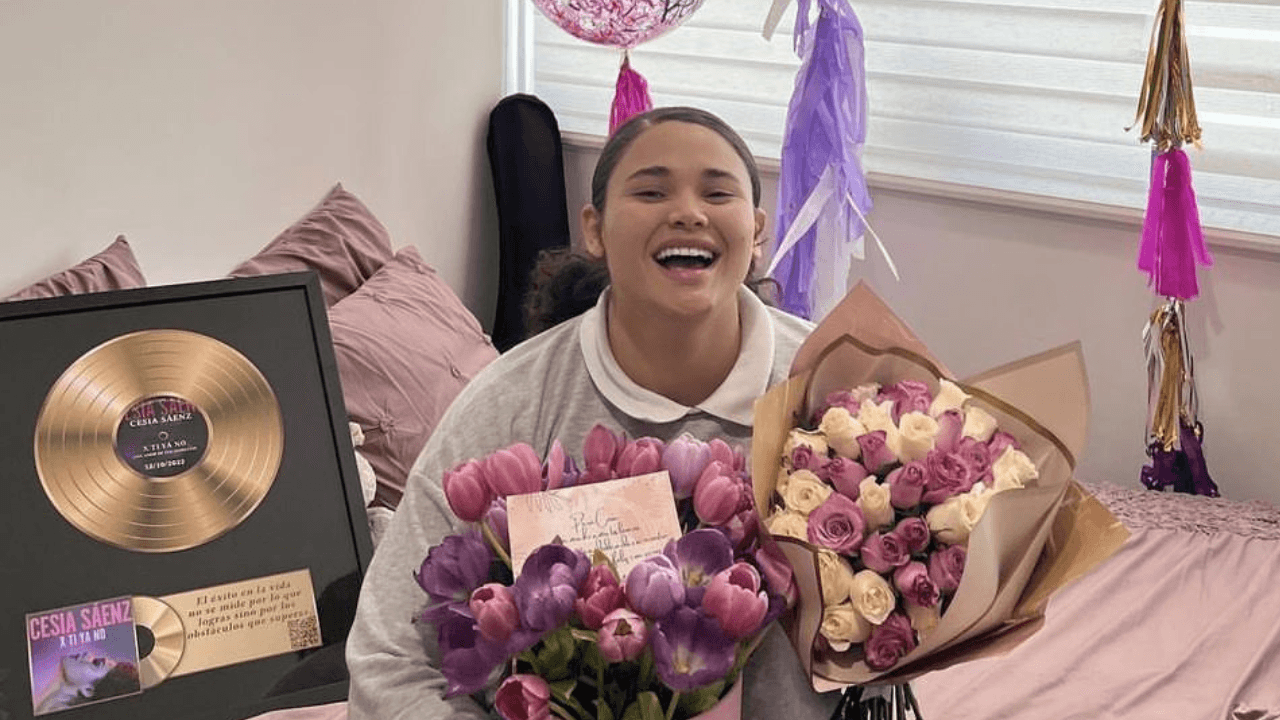 Imagen Principal de Nota: Cesia Sáenz ya está en México para continuar con su carrera musical